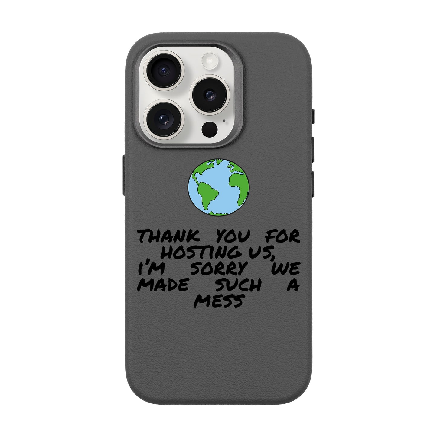 MESS-iPhone 15 Pro Leather Premium Kılıf MagSafe Özellikli