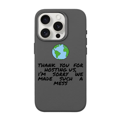 MESS-iPhone 15 Pro Leather Premium Kılıf MagSafe Özellikli