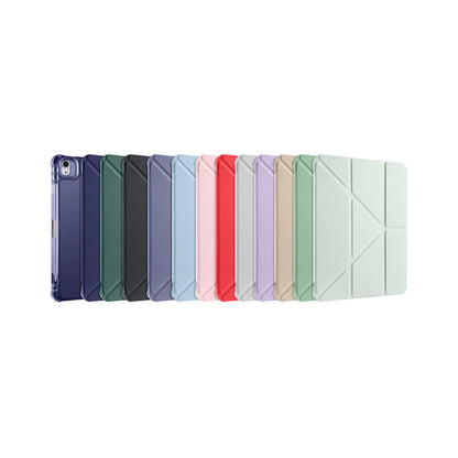 Apple iPad Air 11 inç 2025 M3-Trigon Folding Kalemlikli Standlı Kılıf
