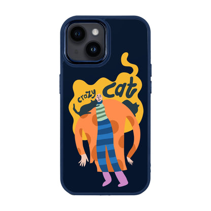 CRAZY CAT-iPhone 14 Plus Proof Kılıf