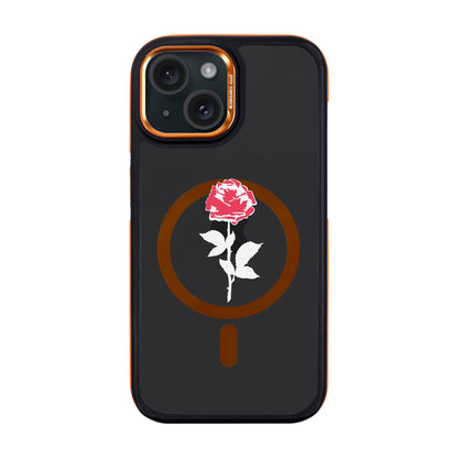 NATUREL ROSE-Dark Kılıf MagSafe Özellikli - iPhone 15