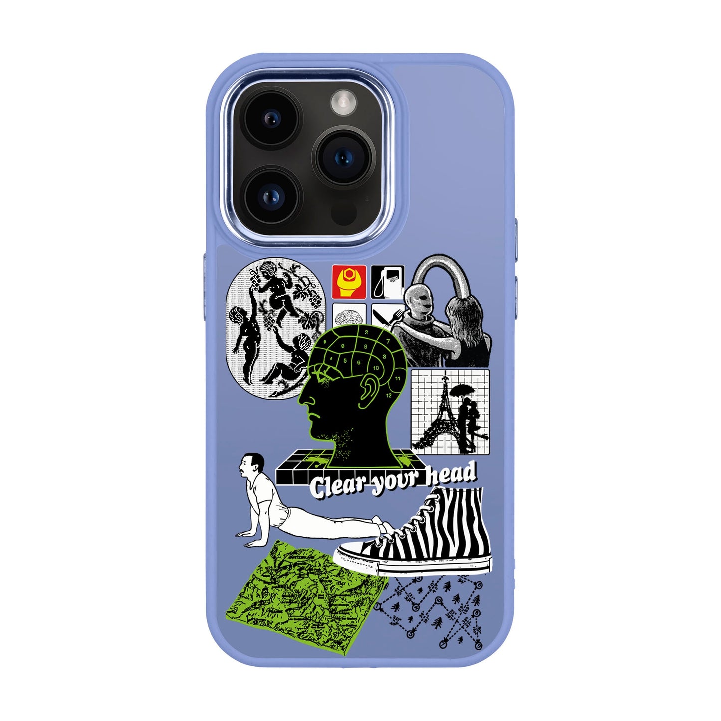 CLEAR YOUR HEAD-iPhone 14 Pro Proof Kılıf