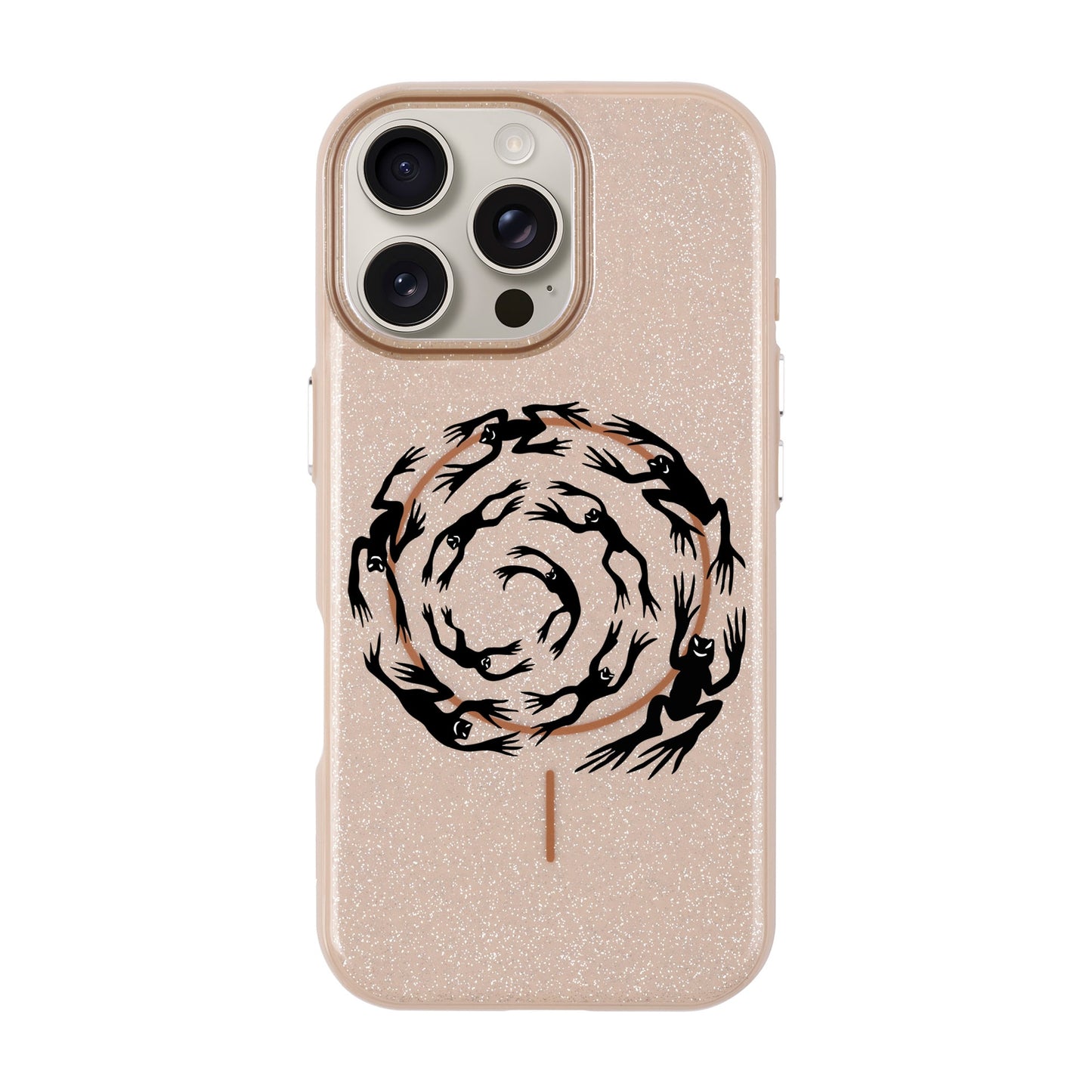 SWIRLING FROGS-iPhone 16 Pro Max Radiant Kılıf MagSafe Özellikli