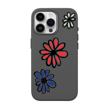 FLORIST-iPhone 14 Pro Max Leather Premium Kılıf MagSafe Özellikli