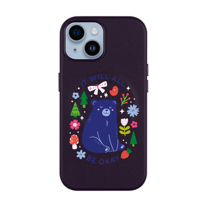 BE OKEY-Leather Kılıf MagSafe Özellikli - iPhone 14