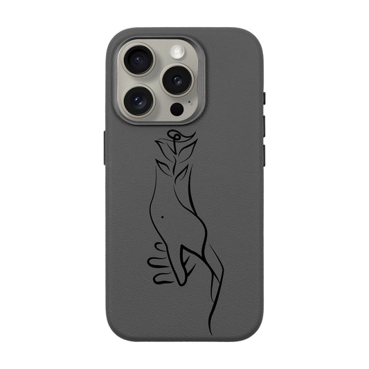 TOUCH-iPhone 15 Pro Leather Premium Kılıf MagSafe Özellikli