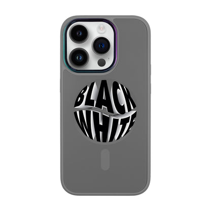BLACK WHITE-iPhone 13 Pro Vigor Kılıf MagSafe Özellikli