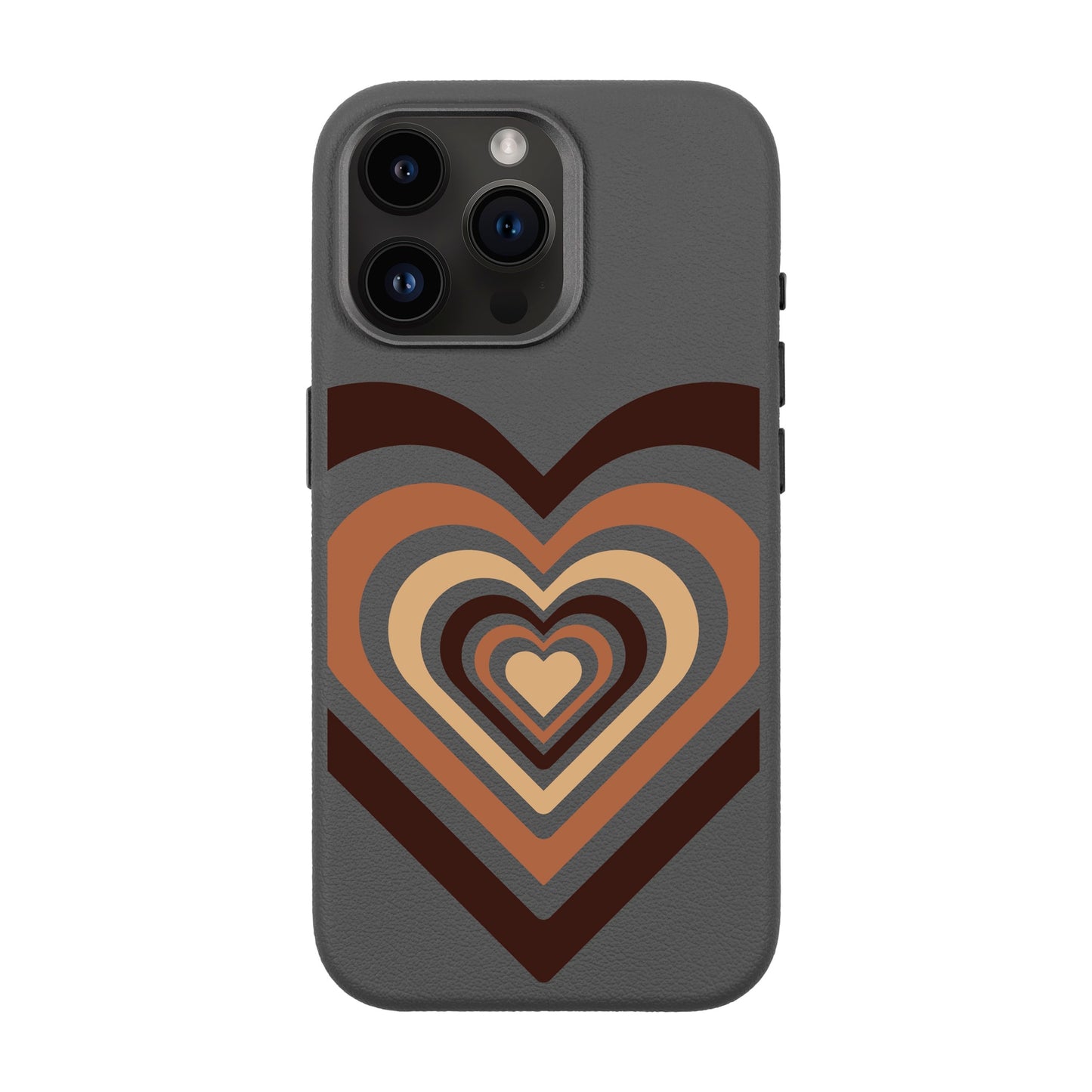 HEART-iPhone 14 Pro Max Leather Premium Kılıf MagSafe Özellikli