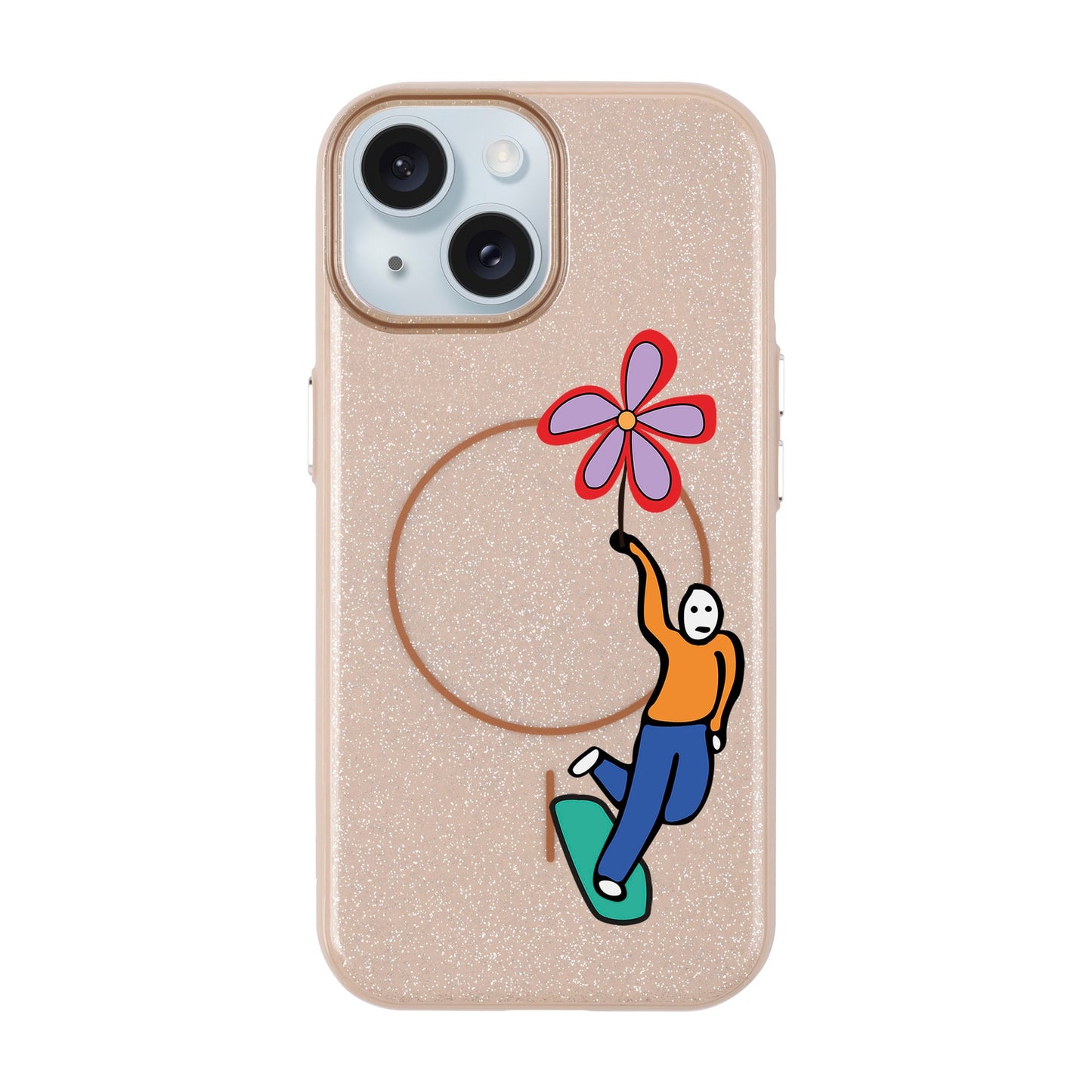 SKATEBOARDER-Radiant Kılıf MagSafe Özellikli - iPhone 15