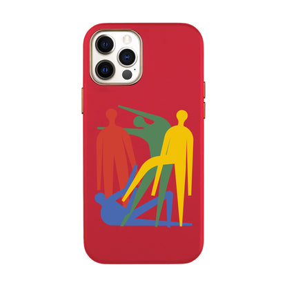 MANBOS-iPhone 11 Pro Max Leather Kılıf