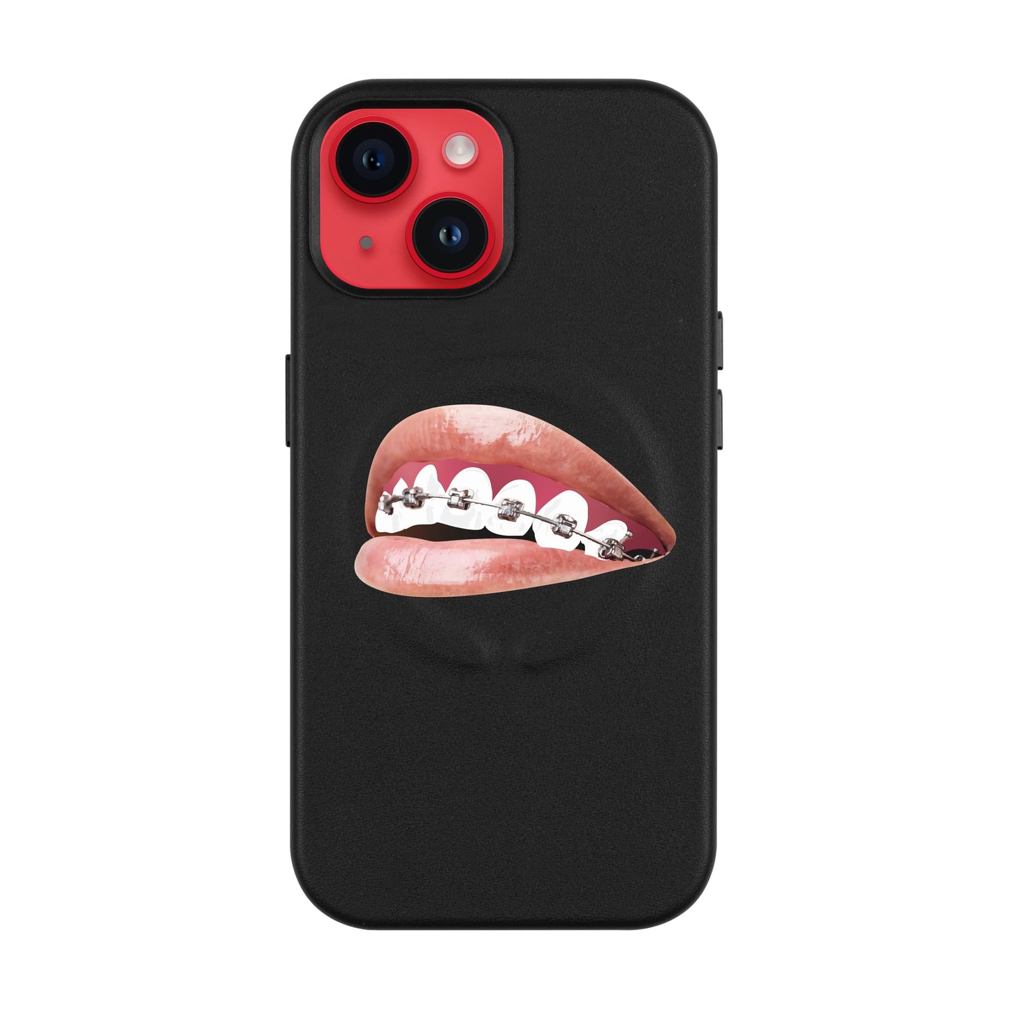 ORTHODONTIST-Leather Kılıf MagSafe Özellikli - iPhone 13