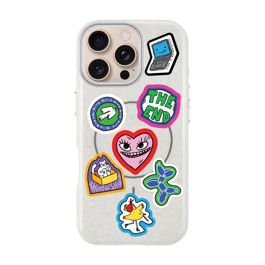 TŌTEN STICKERZ-iPhone 16 Pro Max Radiant Kılıf MagSafe Özellikli