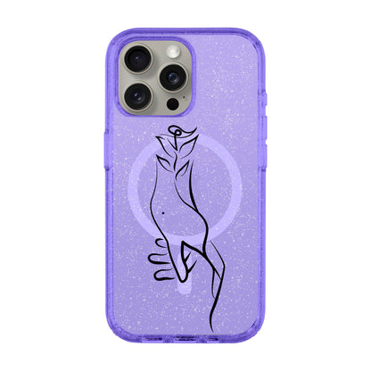 TOUCH-iPhone 15 Pro Max Shiny Kılıf MagSafe Özellikli