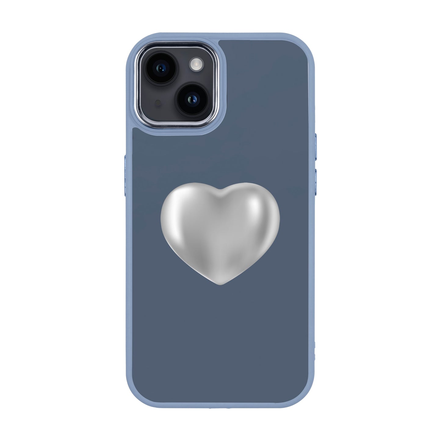 SILVER HEART-iPhone 14 Plus Proof Kılıf
