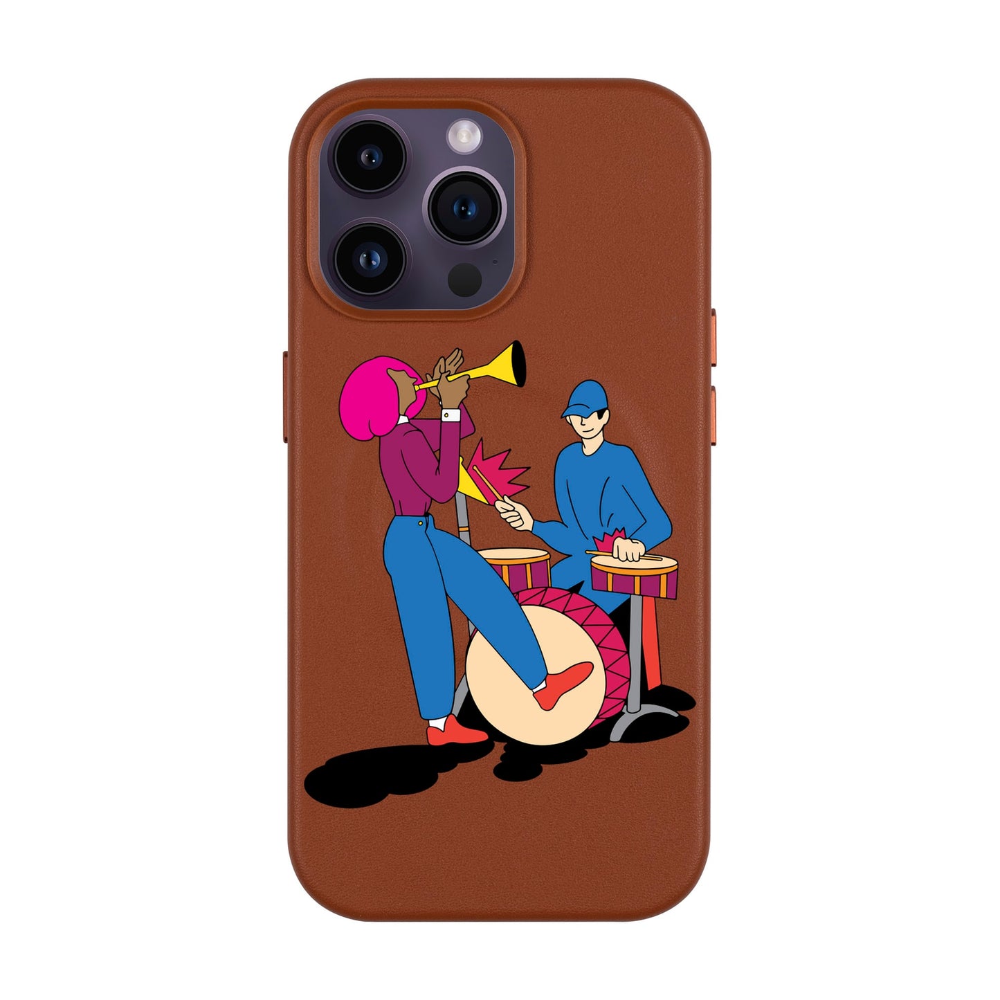 JAM-iPhone 14 Pro Max Leather Kılıf MagSafe Özellikli