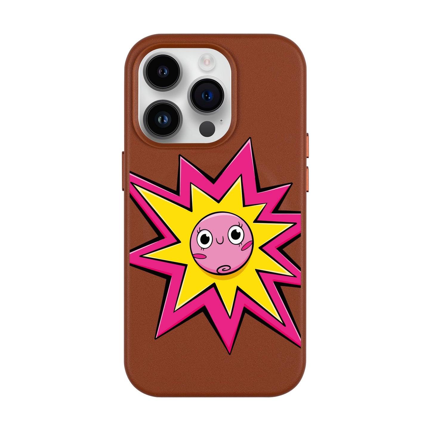 POP PRINCESSES-Leather Kılıf MagSafe Özellikli - iPhone 14 Pro