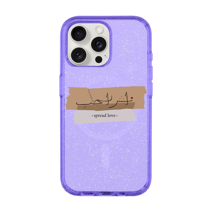 SPREAD LOVE-iPhone 15 Pro Max Shiny Kılıf MagSafe Özellikli
