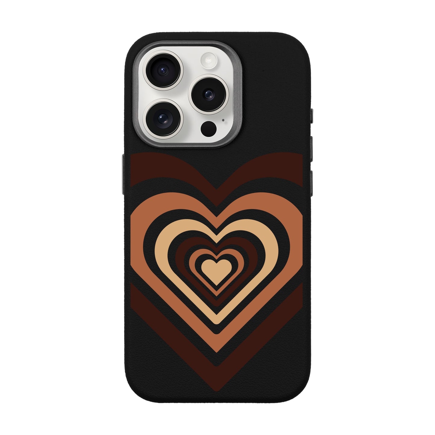 HEART-iPhone 15 Pro Leather Premium Kılıf MagSafe Özellikli