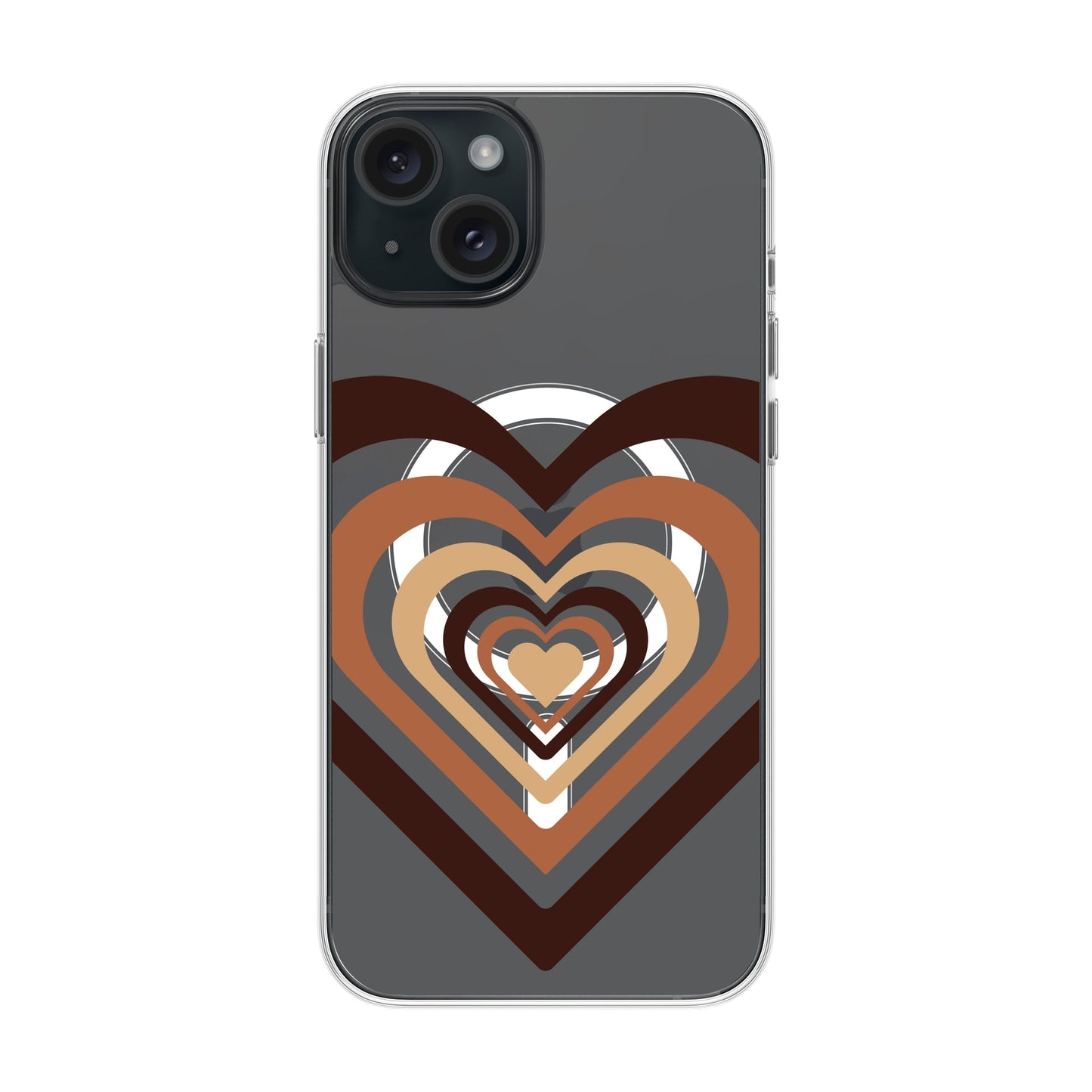 HEART-Solid Kılıf MagSafe Özellikli - iPhone 15 Plus