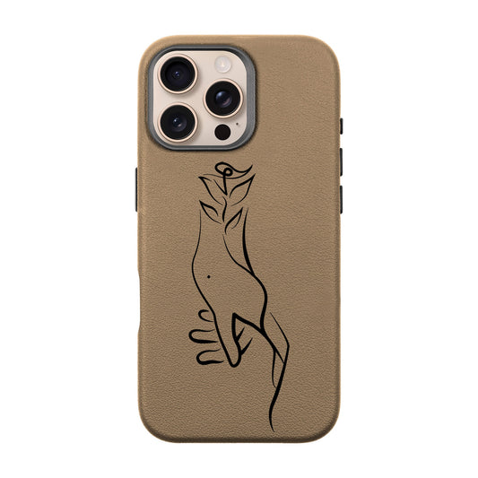 TOUCH-iPhone 16 Pro Max Leather Premium Kılıf MagSafe Özellikli