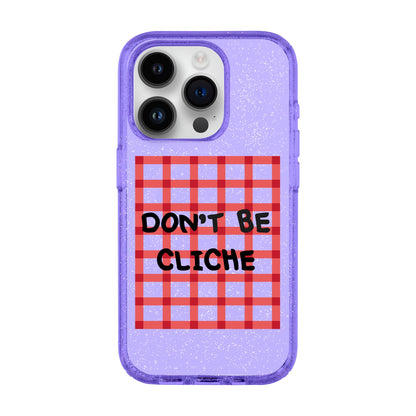 DON'T BE CLICHE-iPhone 14 Pro Shiny Kılıf MagSafe Özellikli