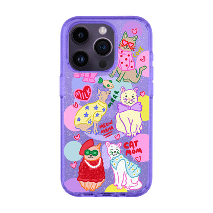 CAT MOM-iPhone 14 Pro Shiny Kılıf MagSafe Özellikli