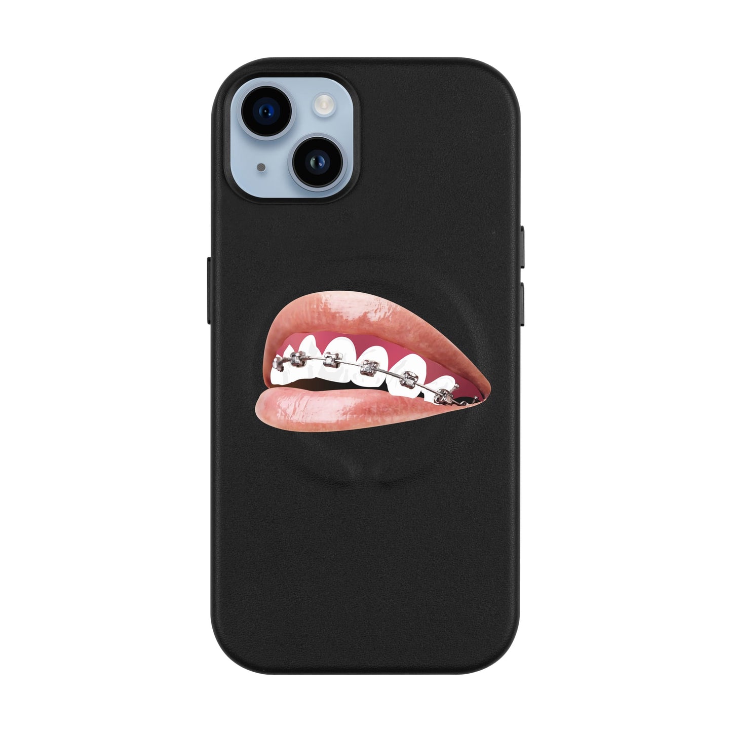ORTHODONTIST-iPhone 14 Plus Leather Kılıf MagSafe Özellikli
