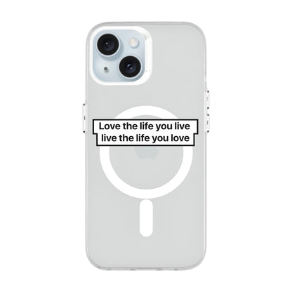 LOVE THE LIFE-iPhone 15 Hold Kılıf MagSafe Özellikli