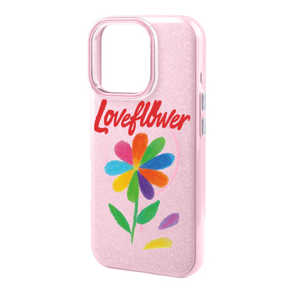 LOVE FLOWER-iPhone 15 Radiant Kılıf MagSafe Özellikli