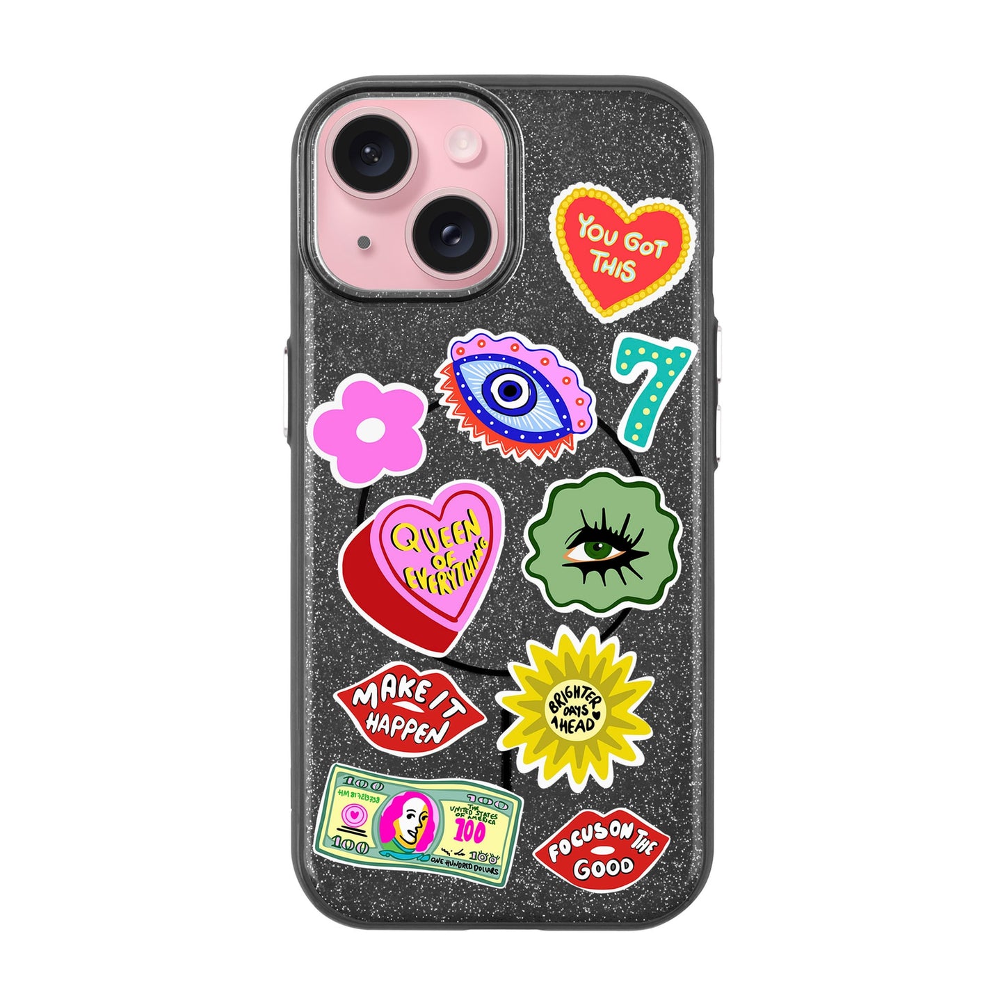 HM STICKERS-iPhone 14 Radiant Kılıf MagSafe Özellikli