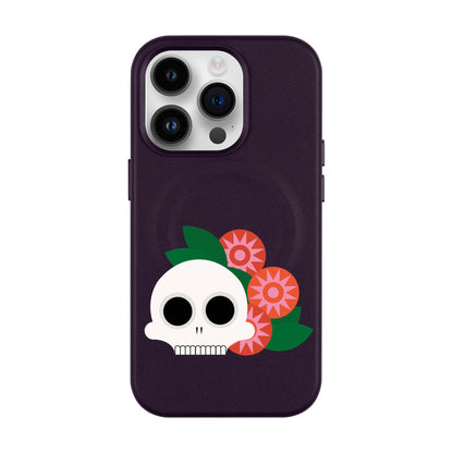 MEMENTO BLOOM-Leather Kılıf MagSafe Özellikli - iPhone 14 Pro