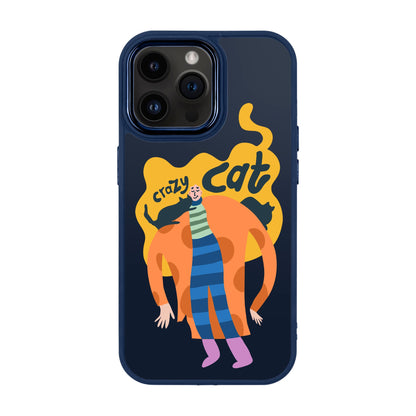 CRAZY CAT-iPhone 14 Pro Max Proof Kılıf