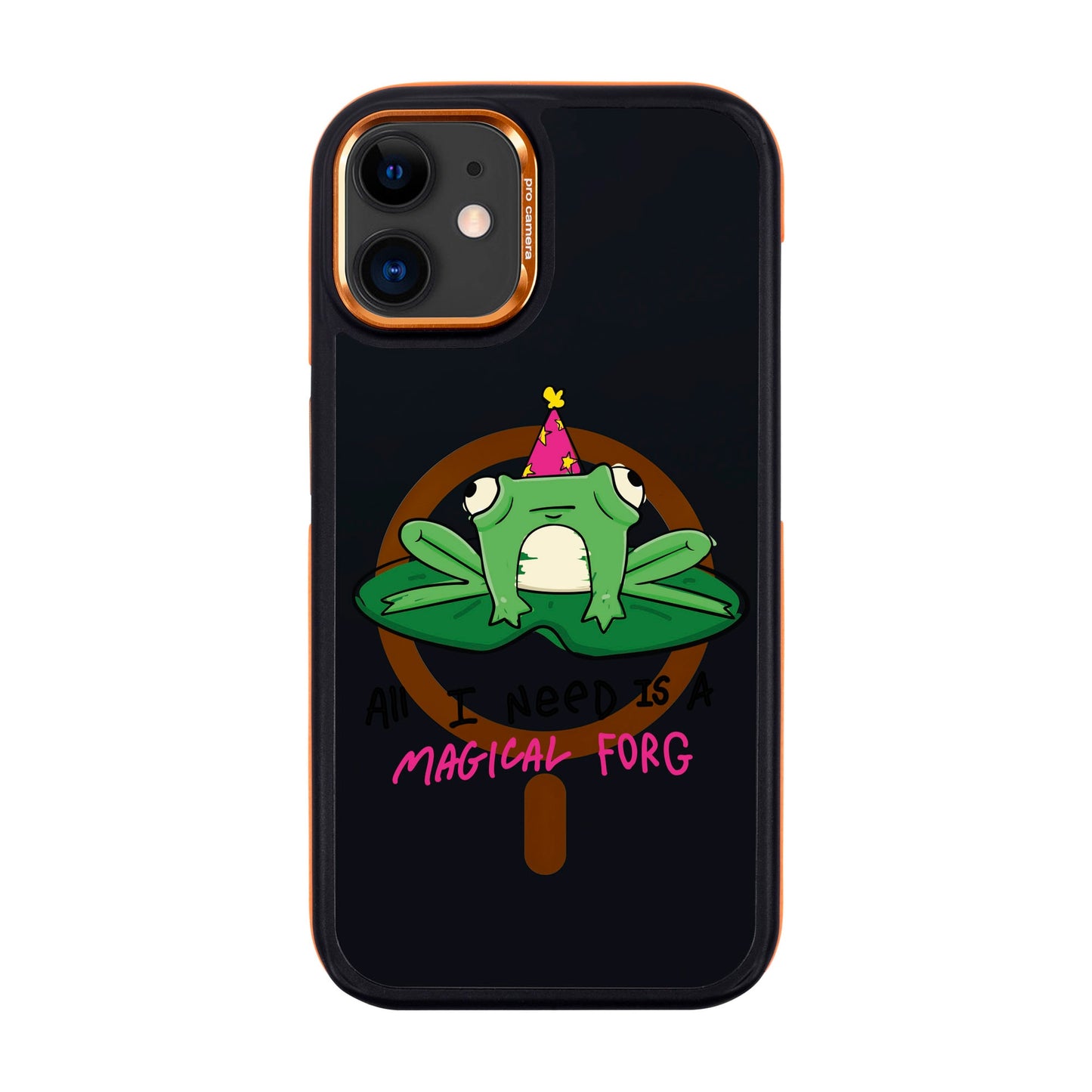 FORG-iPhone 11 Dark Kılıf MagSafe Özellikli