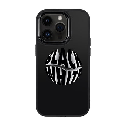 BLACK WHITE-iPhone 14 Pro Proof Kılıf