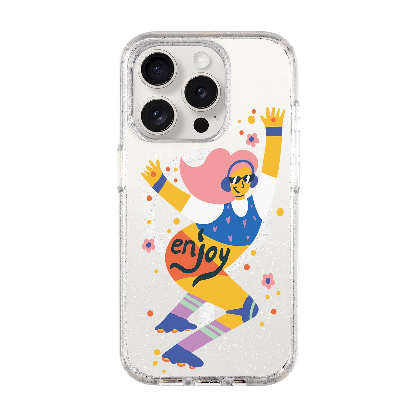 ENJOY-Shiny Kılıf MagSafe Özellikli - iPhone 15 Pro