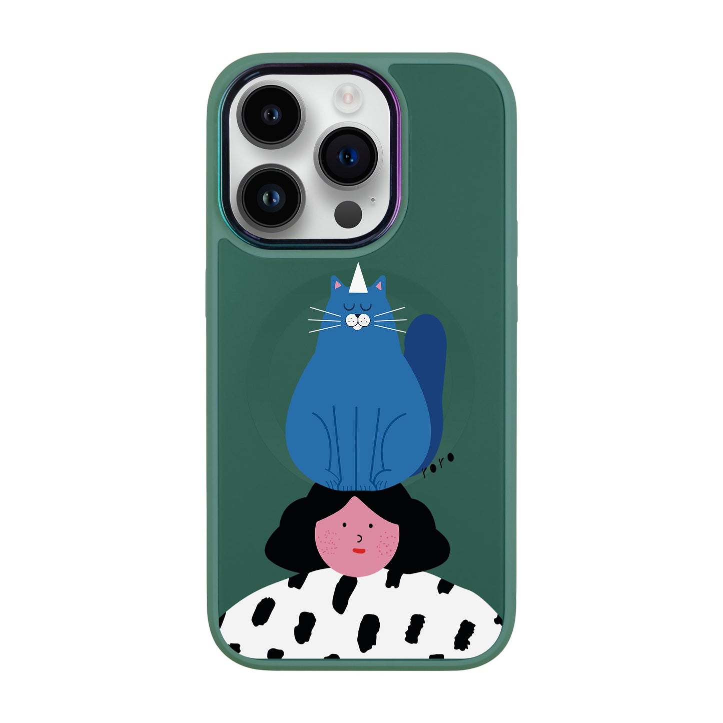 NAUGHTY CAT-iPhone 13 Pro Vigor Kılıf MagSafe Özellikli