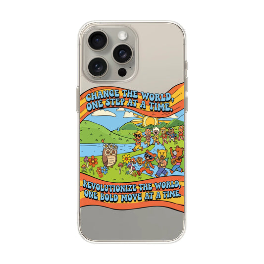 CHANGE THE WORLD-iPhone 15 Pro Max Solid Kılıf