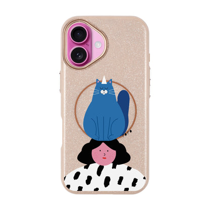 NAUGHTY CAT-iPhone 16 Plus Radiant Kılıf MagSafe Özellikli