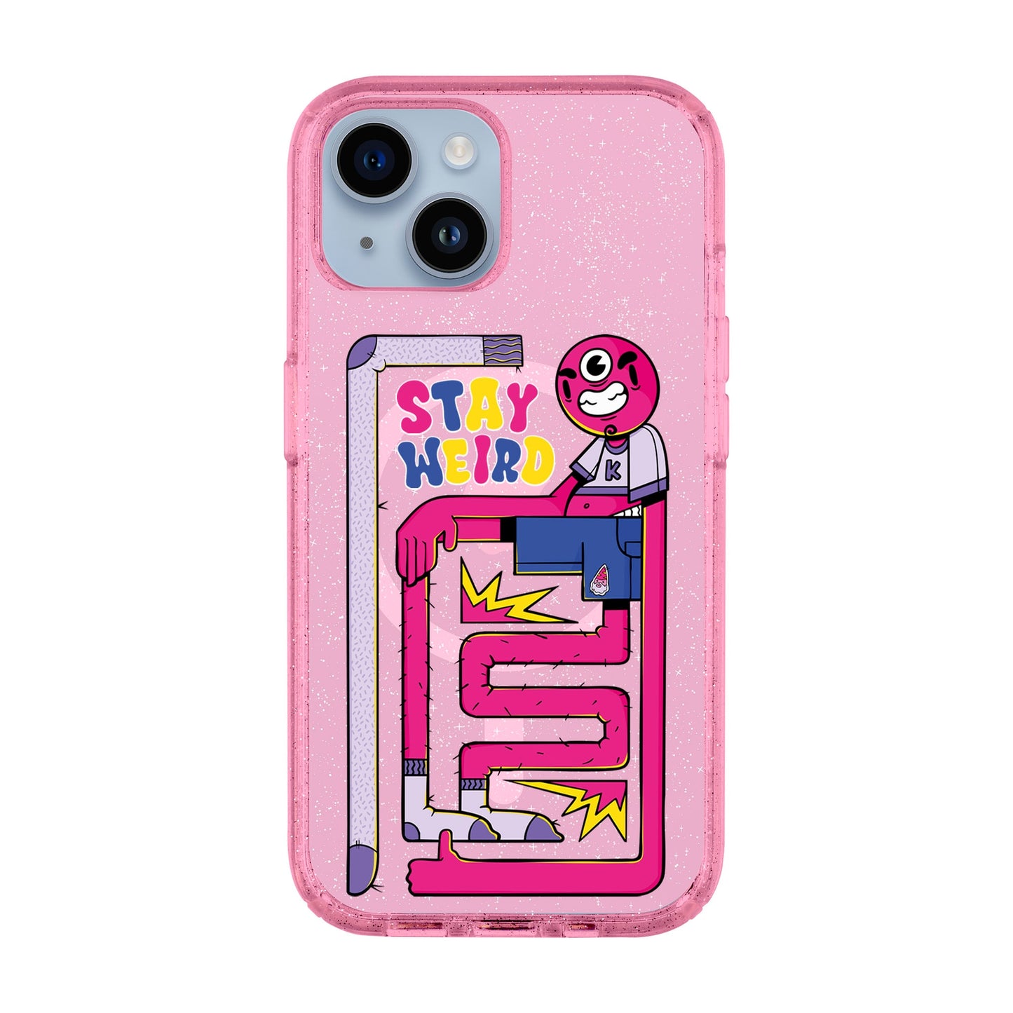 OG TOOTHY-iPhone 14 Shiny Kılıf MagSafe Özellikli