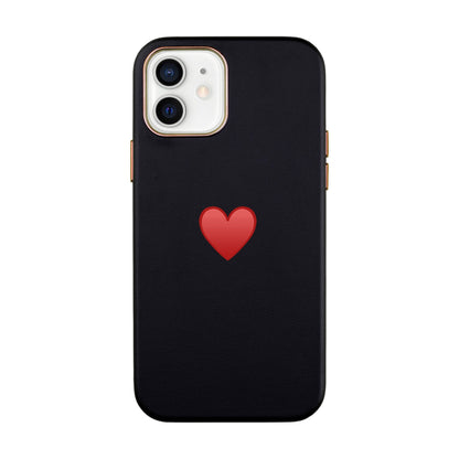 SPREAD HEART-iPhone 12 Mini Leather Kılıf