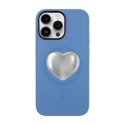SILVER HEART-iPhone 14 Pro Max Vigor Kılıf MagSafe Özellikli