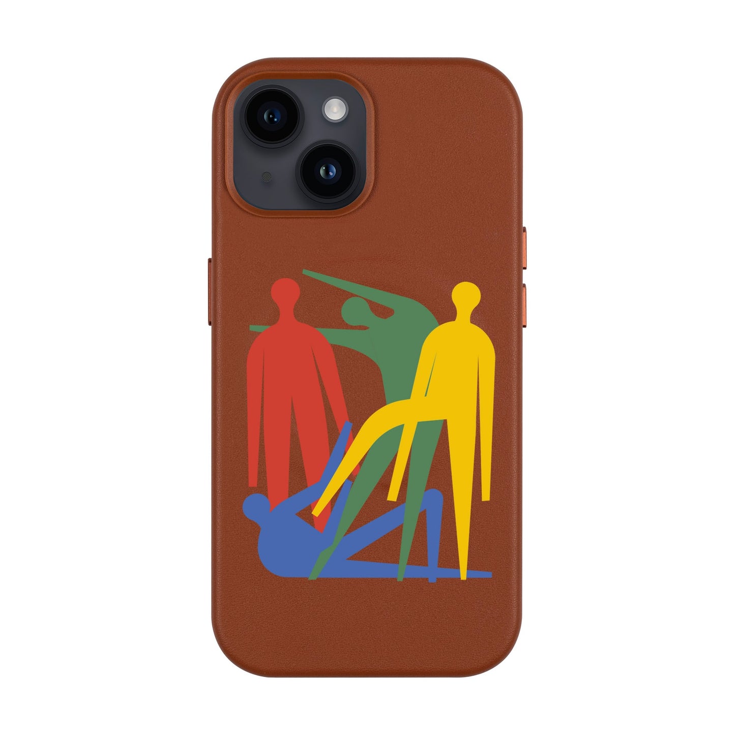 MANBOS-Leather Kılıf MagSafe Özellikli - iPhone 13