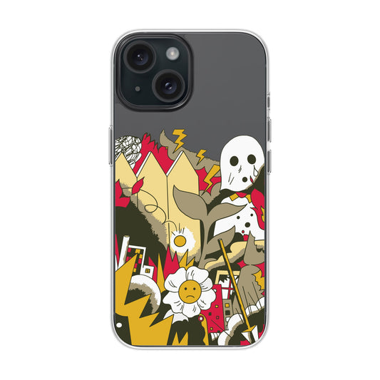 EVERYTHING IS BURNING-iPhone 15 Solid Kılıf