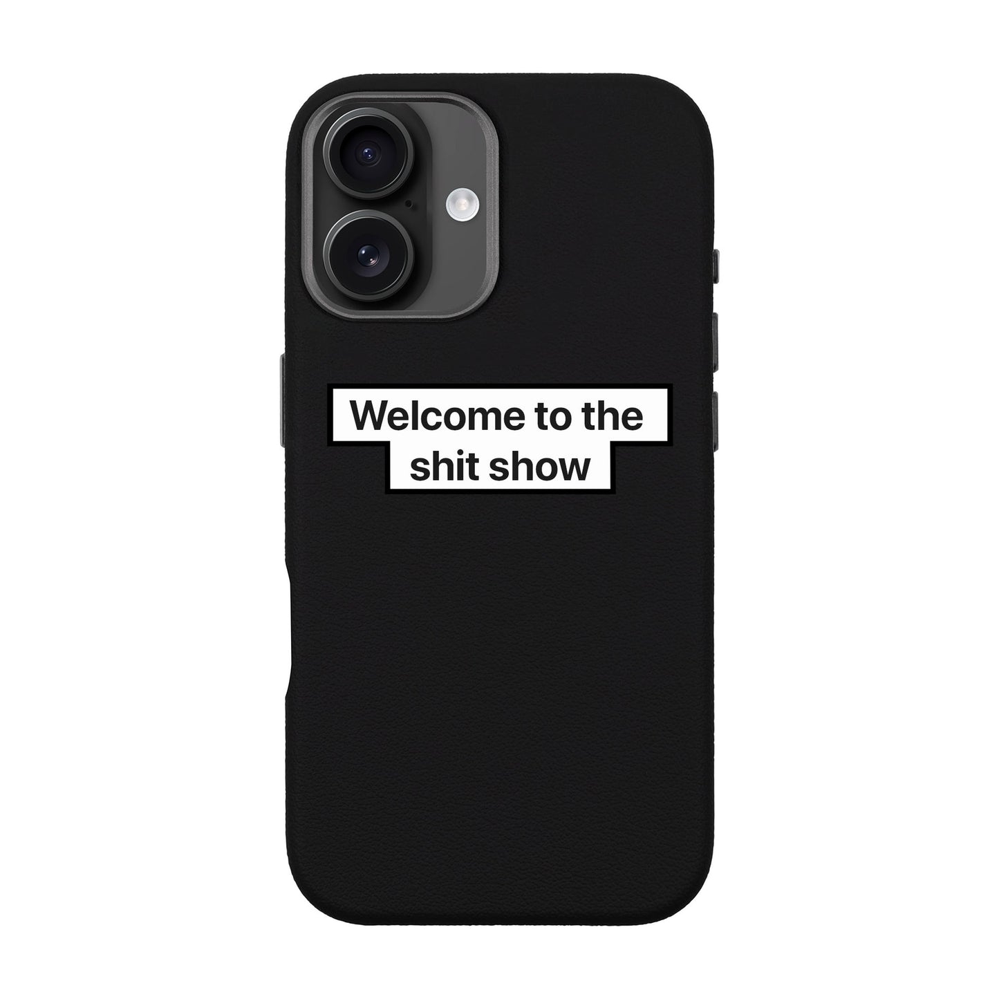 WELCOME-iPhone 16 Leather Premium Kılıf MagSafe Özellikli