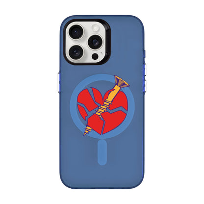 BROKEN HEART-iPhone 13 Pro Max Hold Kılıf MagSafe Özellikli
