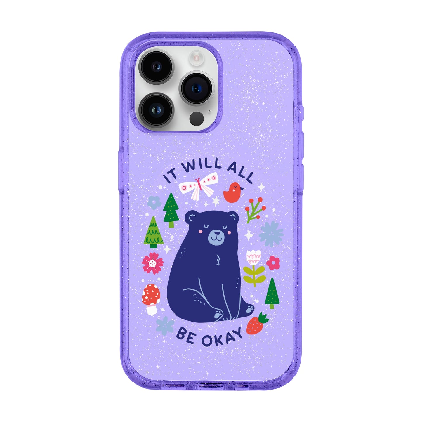 BE OKAY-iPhone 14 Pro Max Shiny Kılıf MagSafe Özellikli