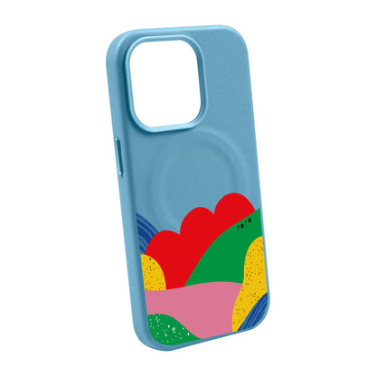 FLAG-iPhone 14 Pro Max Leather Kılıf MagSafe Özellikli
