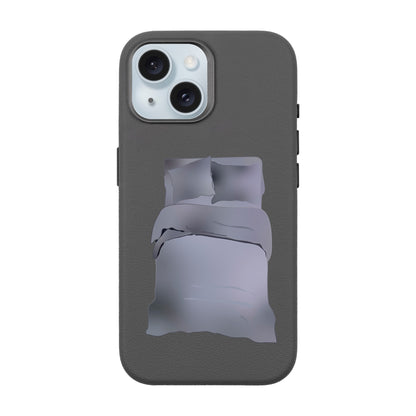 MATTRESS-iPhone 15 Leather Premium Kılıf MagSafe Özellikli