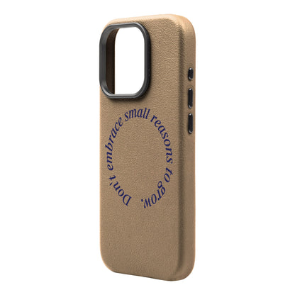 GROW-iPhone 16 Pro Max Leather Premium Kılıf MagSafe Özellikli
