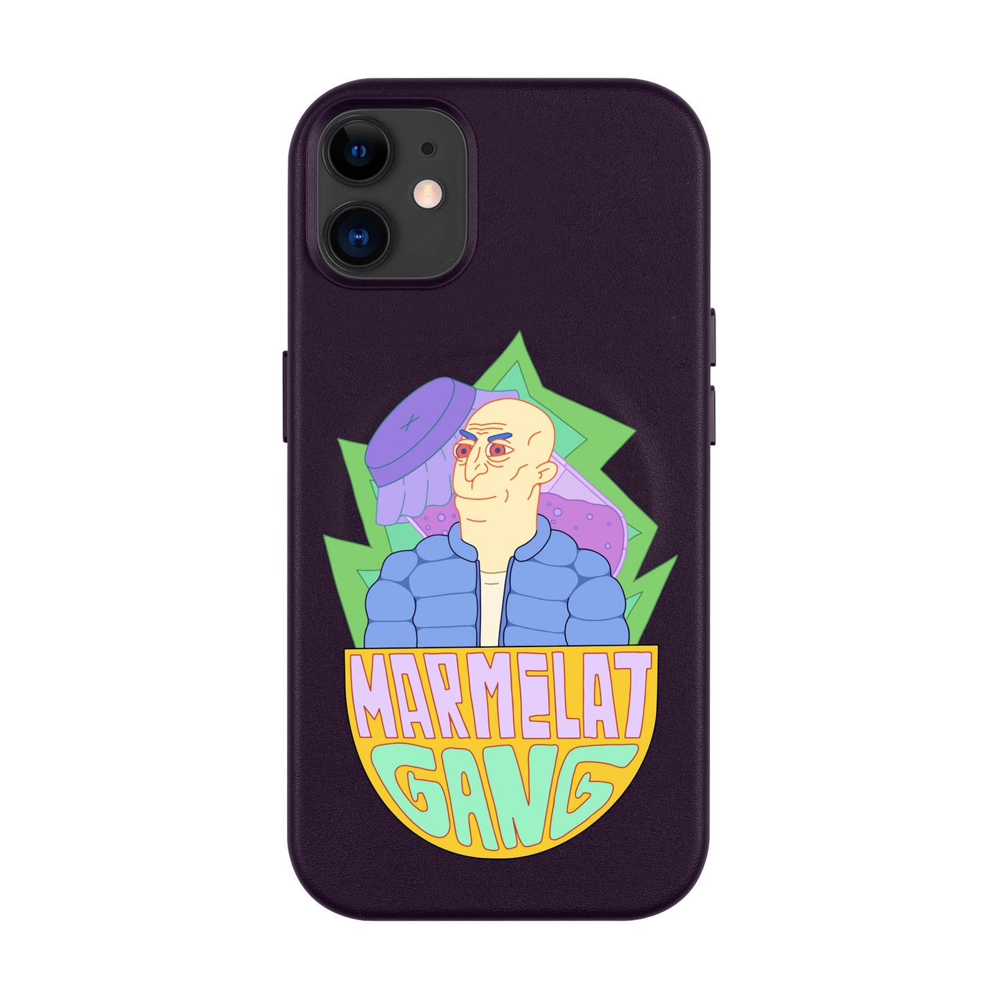 MARMELAT GANG-Leather Kılıf MagSafe Özellikli - iPhone 11